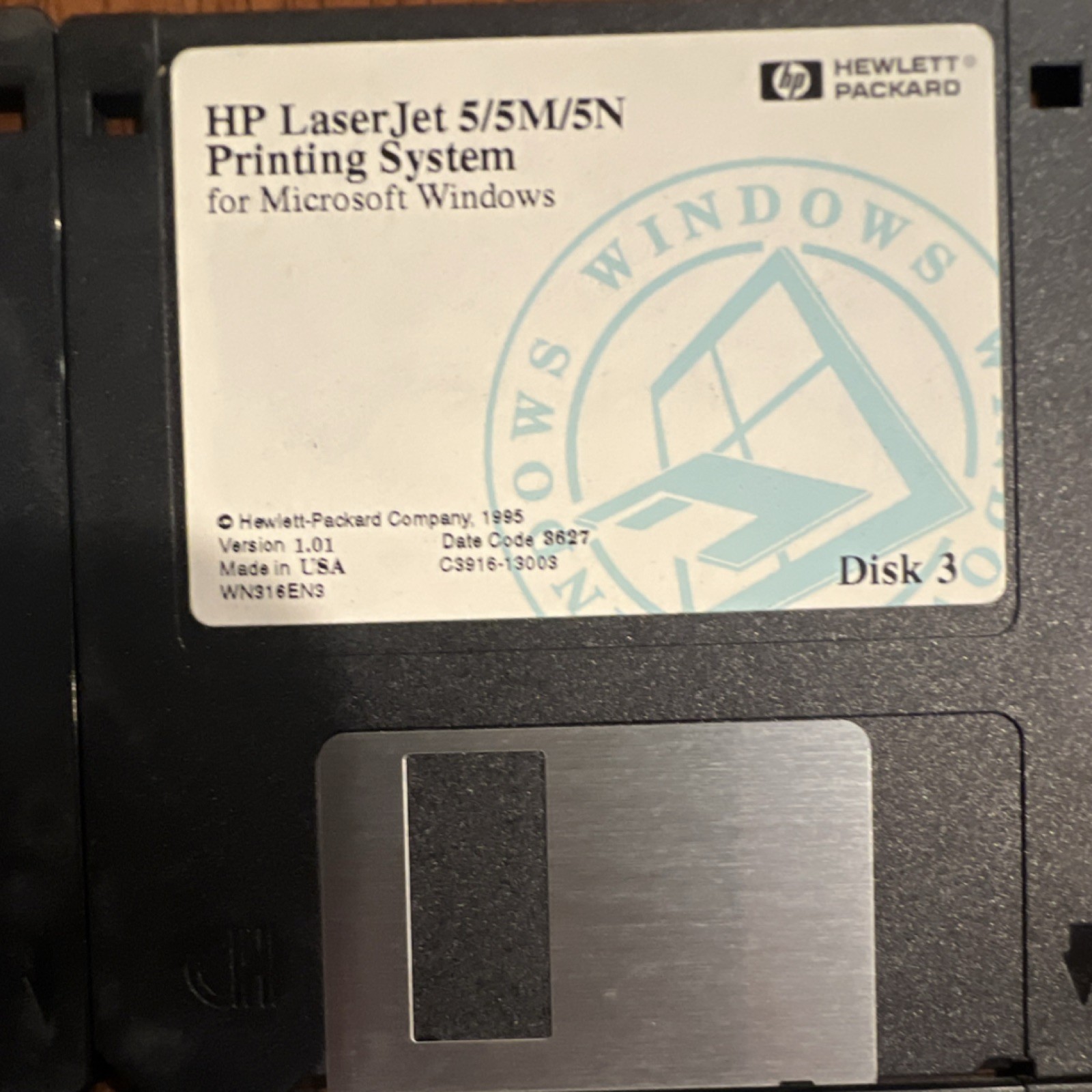 Hewlett-Packard LaserJet 5/5M/5N Driver & Utility Floppy 3.5″ Windows
