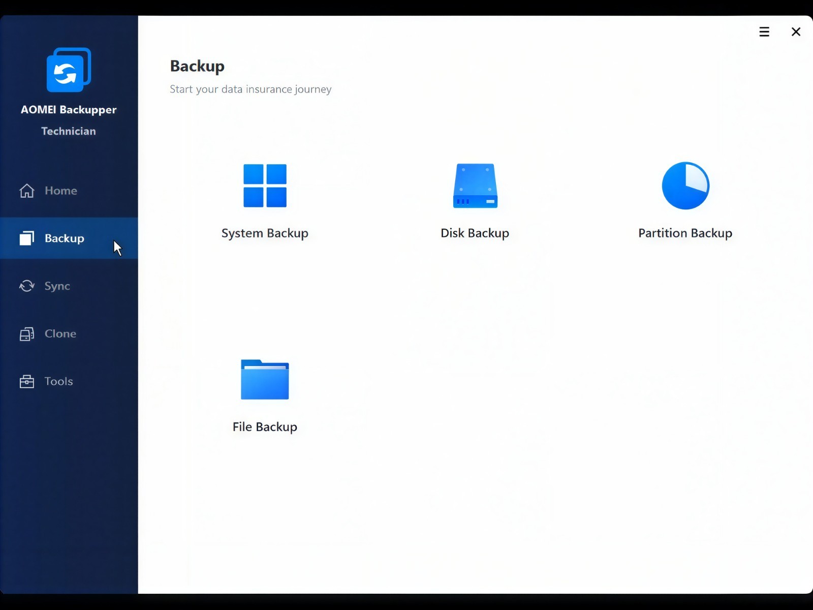 AOMEI Backupper Technician Edition Bootable DVD/USB