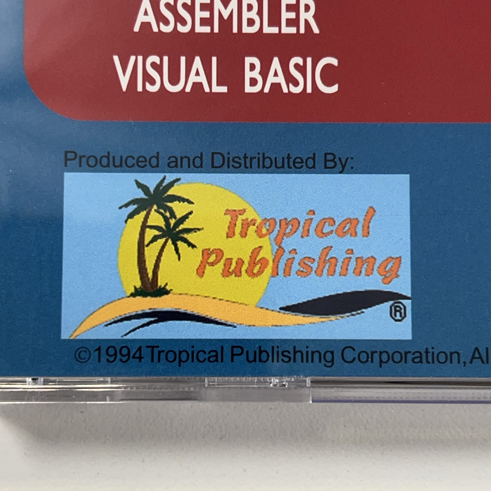 VTG Programmer’s Companion (PC, 1994) MS-DOS CD-ROM Shareware Tools C Basic