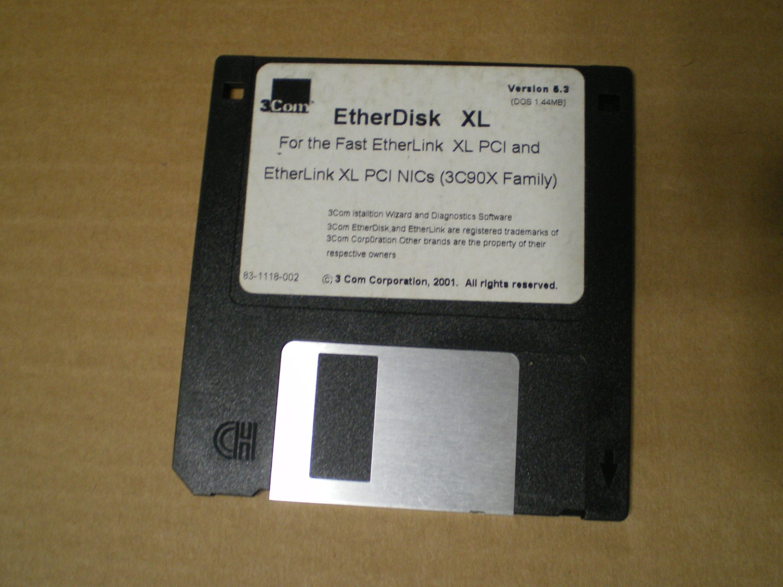 3Com DOS drivers for Fast EtherLink XL PCI & EtherLink XL PCI NICs 3C90x family