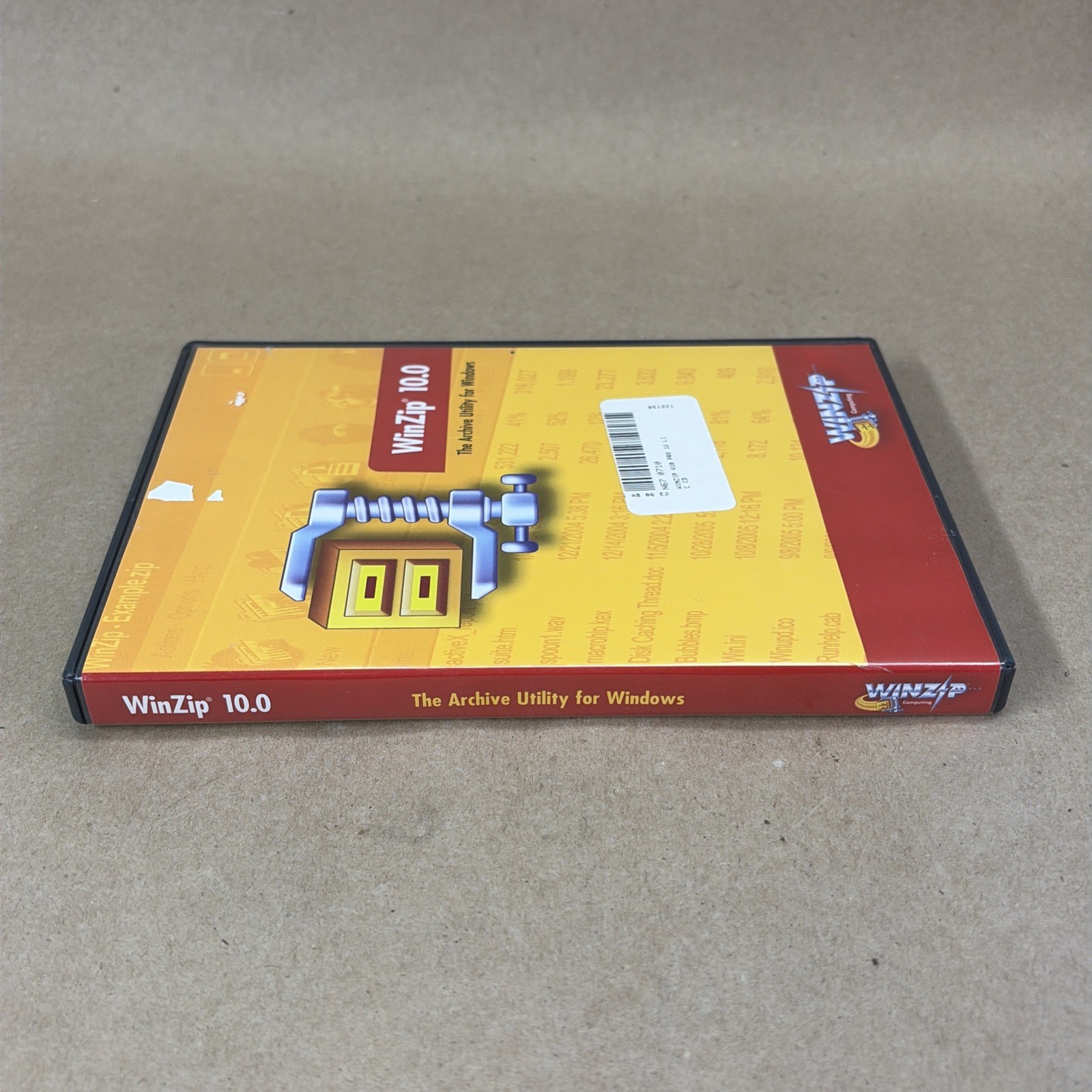 WinZip 10.0 Standard & Pro Single User CD Archive Utility Windows 98 XP with KEY