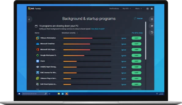 AVG TuneUp 2024 Multiple Devices 10 Devices 1 Year Subscription – EMAIL Delivery