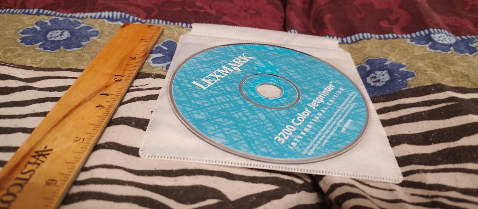 Lexmark 3200 Color Jetprinter International Edition Cd Rom Software Only 17D0738