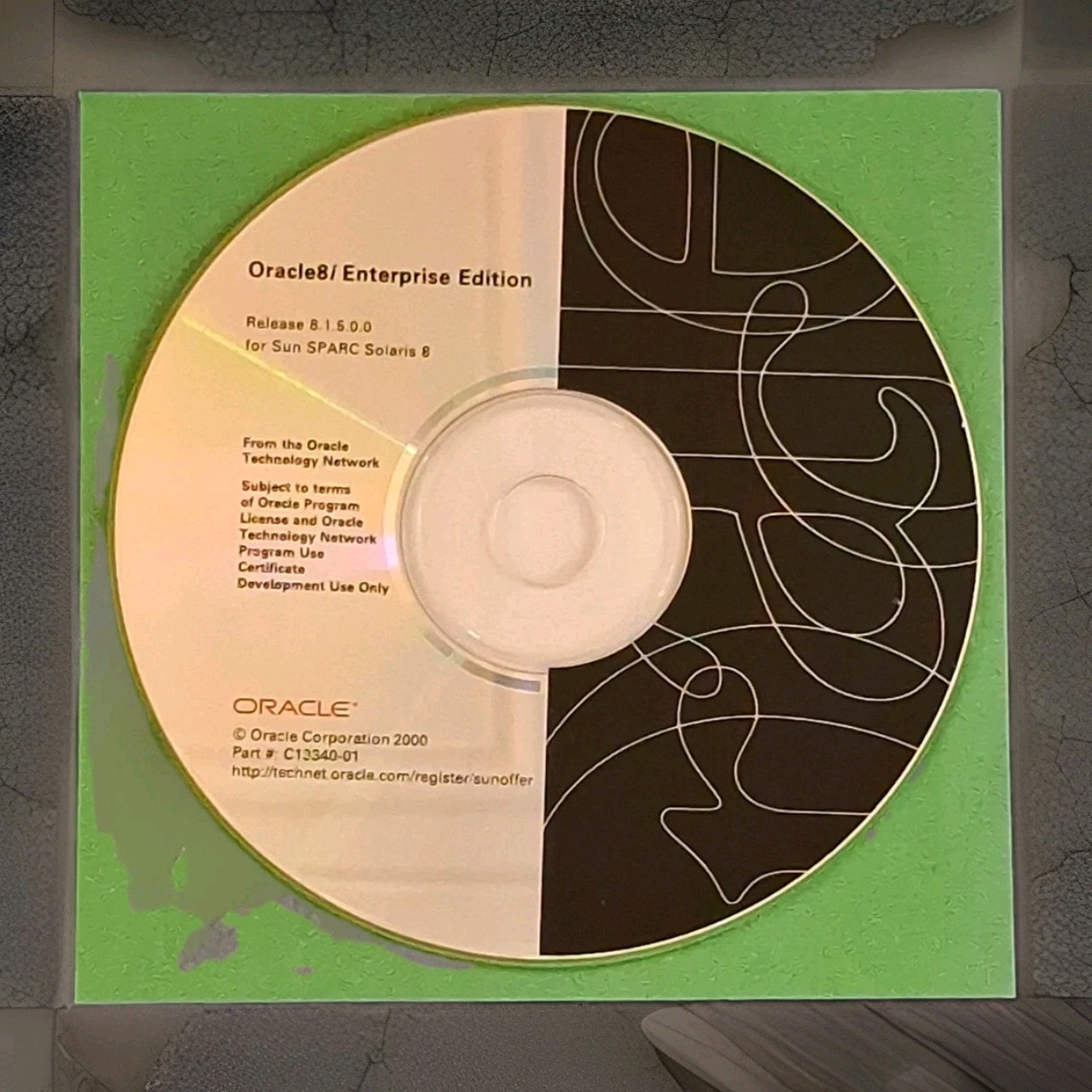 Oracle8i Enterprise Edition Release 8.1.5.0.0 Sun SPARC Solaris 8 / SPARC