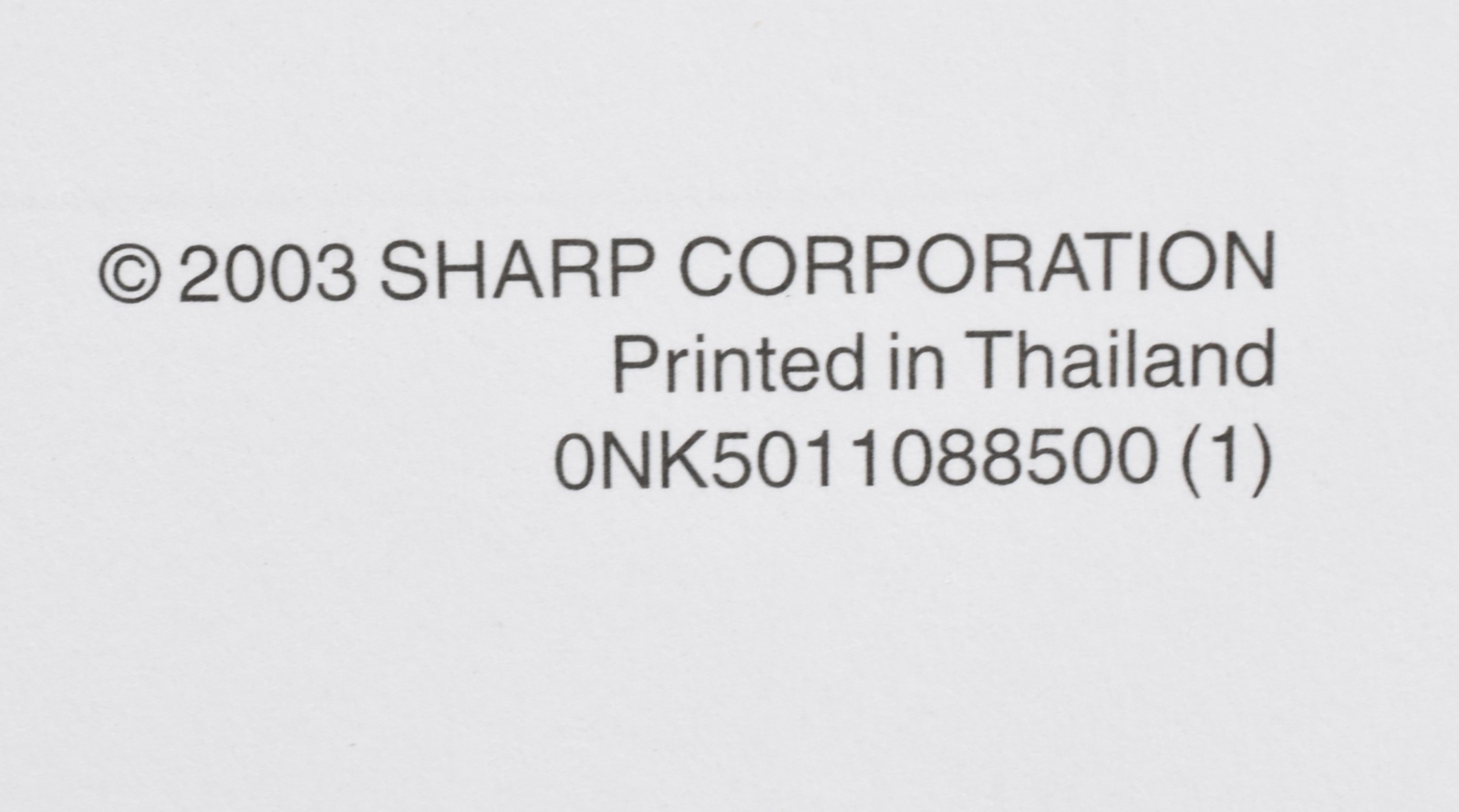 Sharp LCD Monitor LL-T19D1 Utility Disk and Operational Manual 2003
