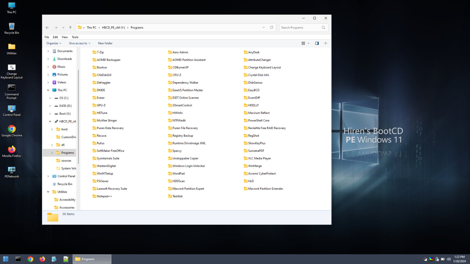 Hiren’s Boot CD Bootable CD Utility Toolkit For PC Diagnostics & Repair | DVD