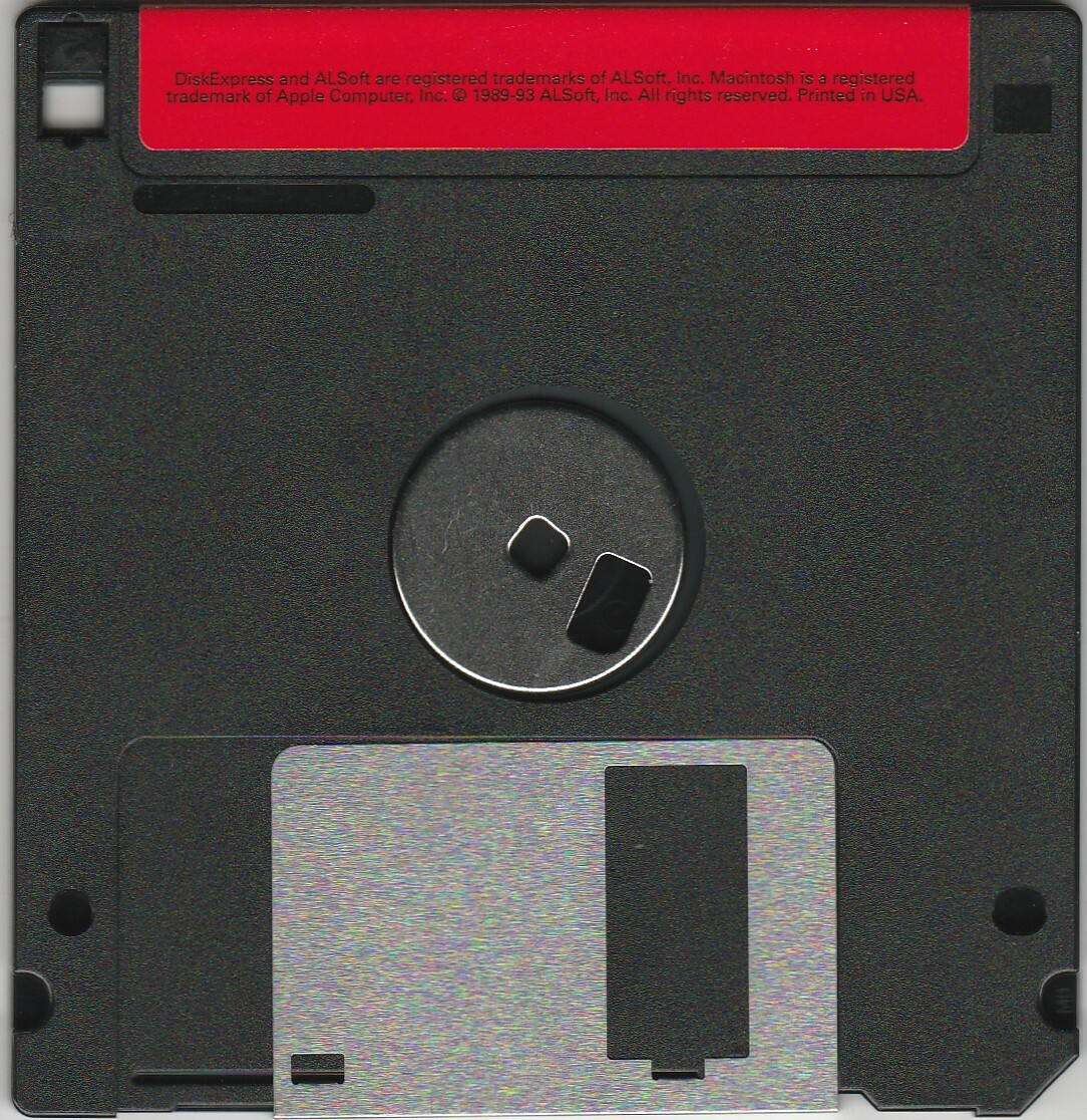 DiskExpress II by Alsoft Version 2.20 ~ 3.5″ disk 1993