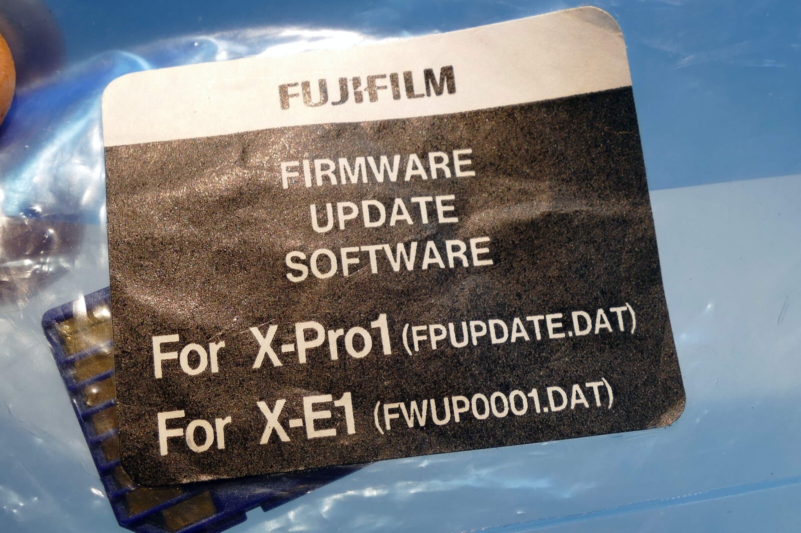 Fujifilm Software Update filmware Digital Camera X-PRO1 X-E1