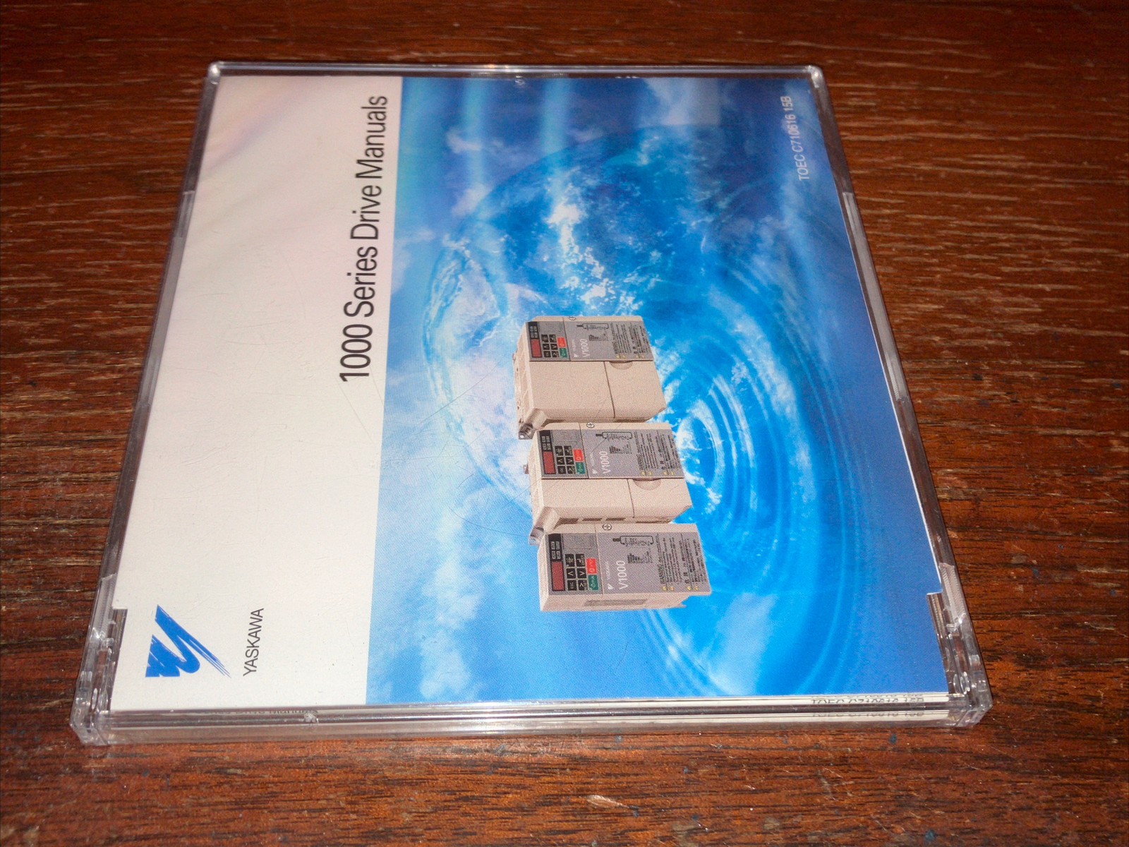 NEW – Yaskawa 1000 Series Drive Manual – CD Rom – NEW SEALED – SLIM JEWEL CASE