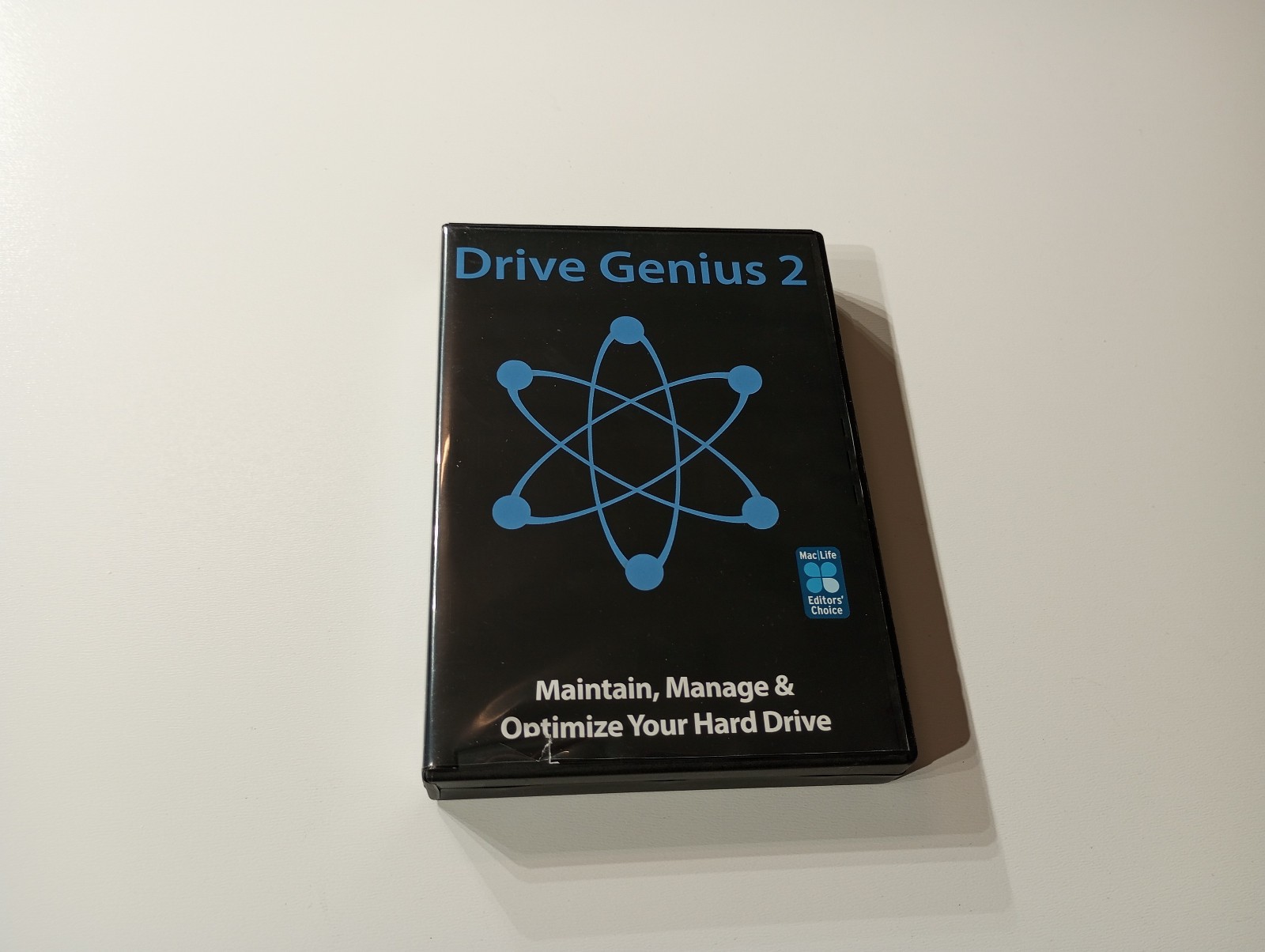 Drive Genius 2 Mac OS X 10.4.9 & 10.5.8 retail Macintosh hard drive tool DVD ROM