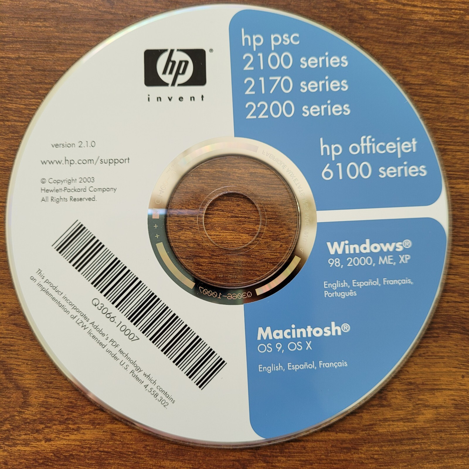 OfficeJet 6100 Series Driver HP PSC 2100 2170 2200 Series Windows 98 2000 Mac OS