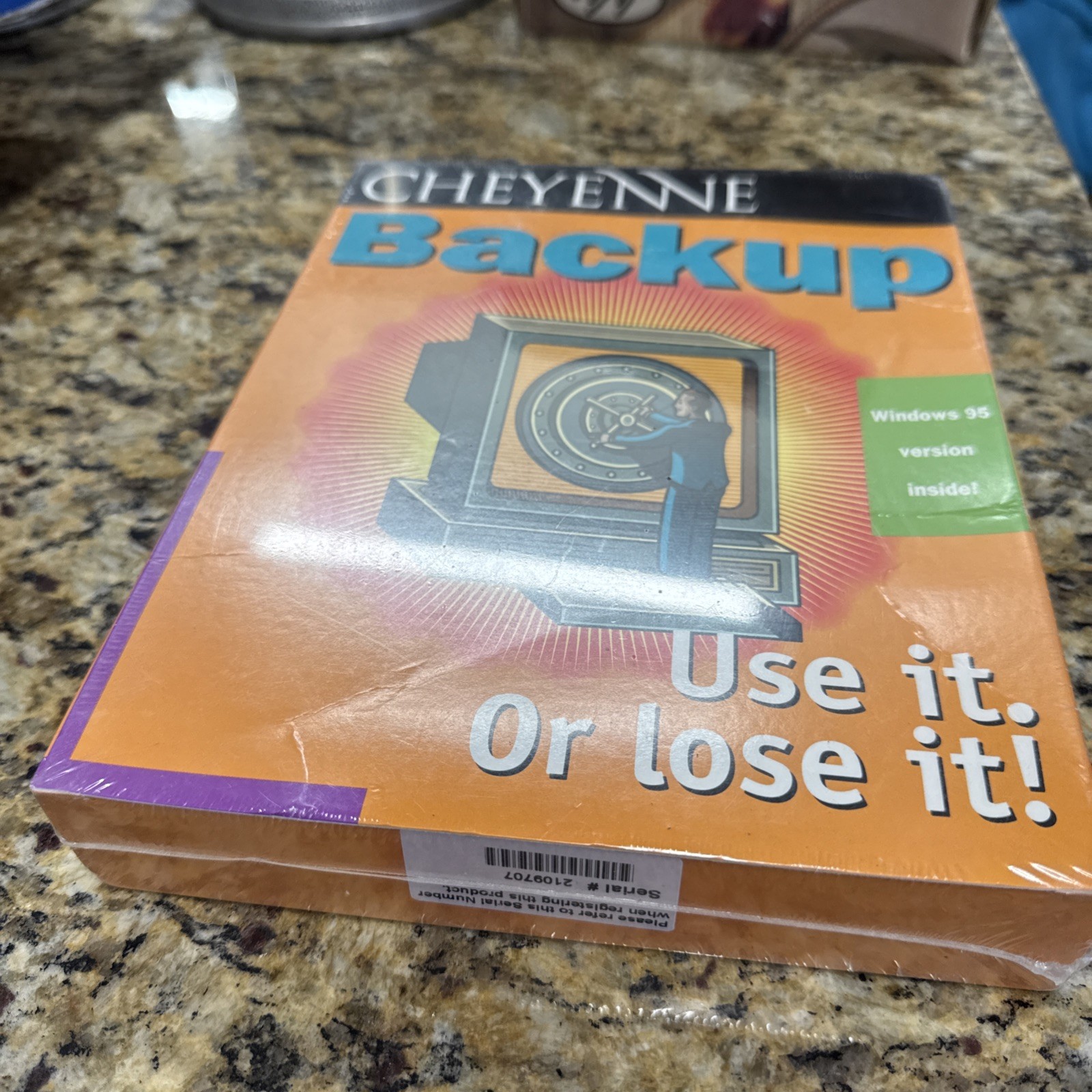 Vintage Cheyenne Backup Software for Microsoft Windows ‘95 PC CD-ROM 1991 NEW