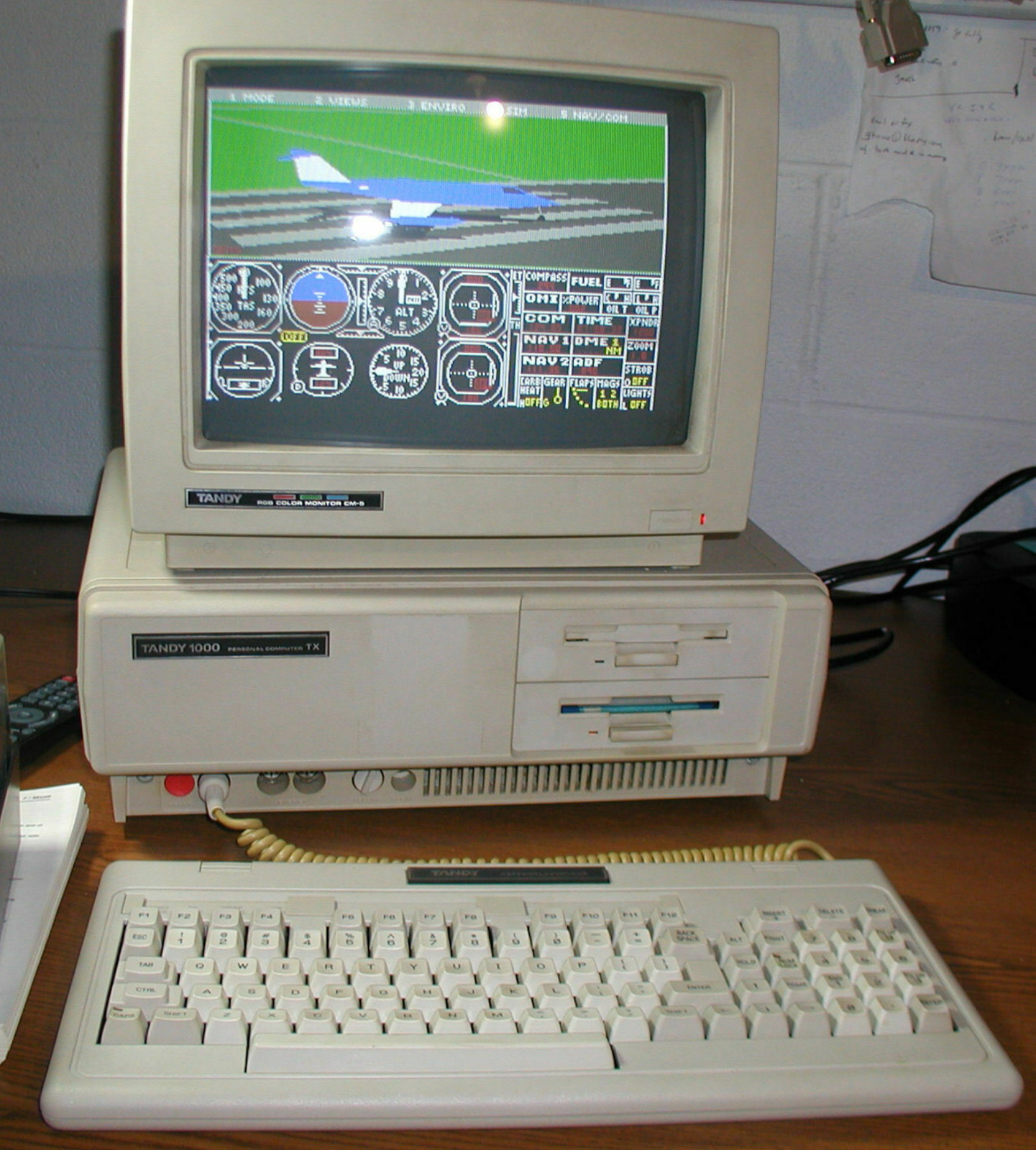 Tandy 1000 TX Boot system and Deskmate Disks / 3.5 Floppies Free Ship ! !