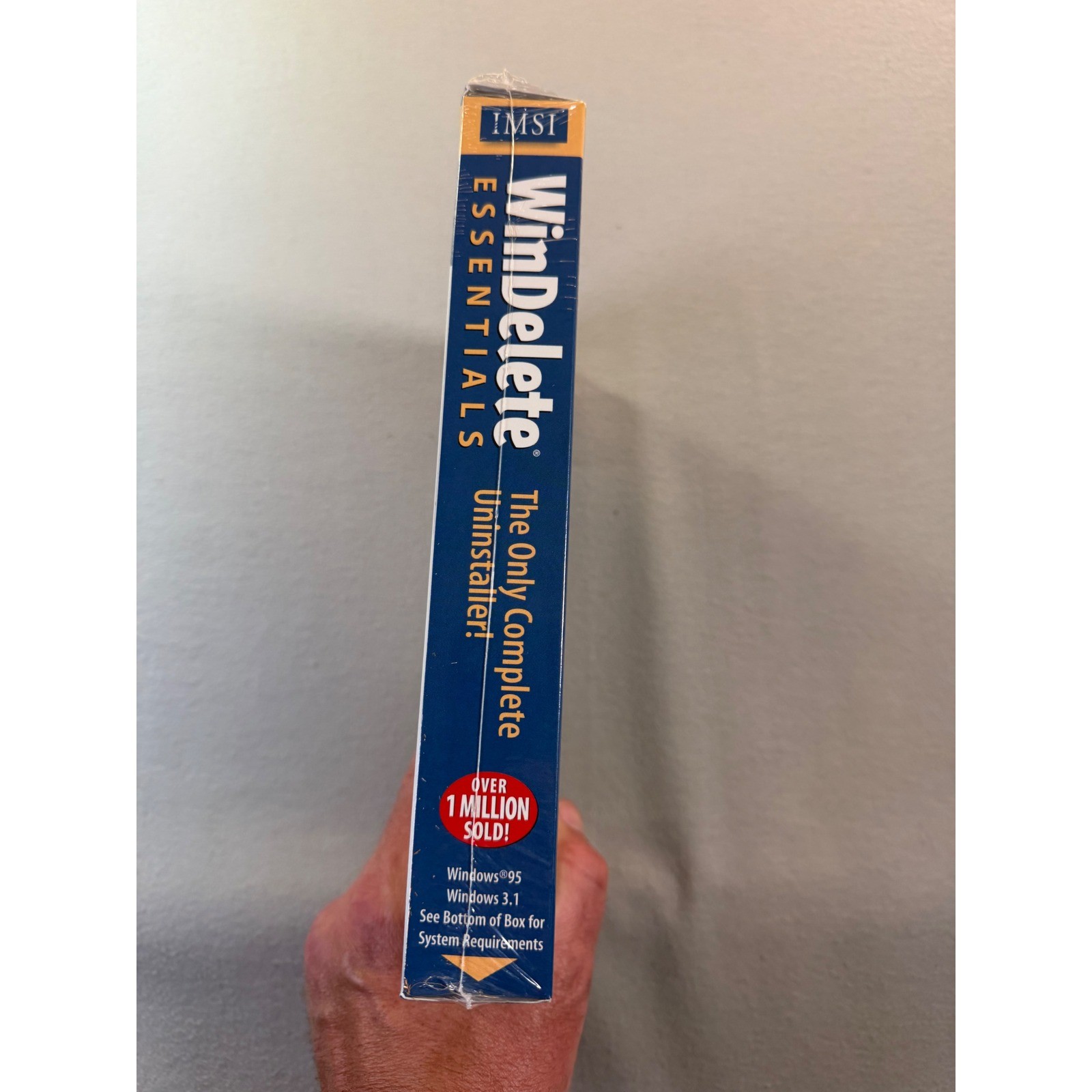 IMSI WinDelete Essentials Windows 95 3.1 Big Box PC Software New Sealed