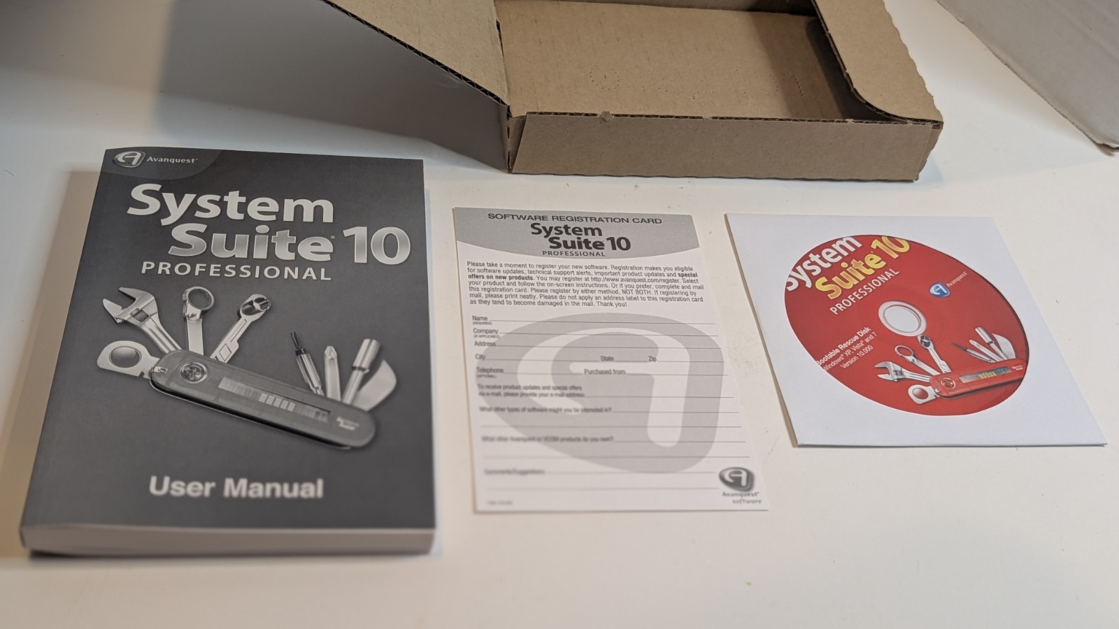 Avanquest System Suite 10 Professional PC Tune Up Repair Security Software 3 PC