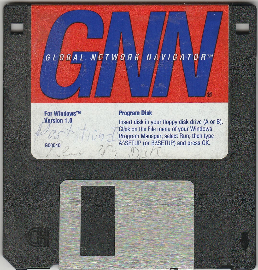 Global Network Navigator for Windows Version 1.0 ~ 3.5 disk Game Software