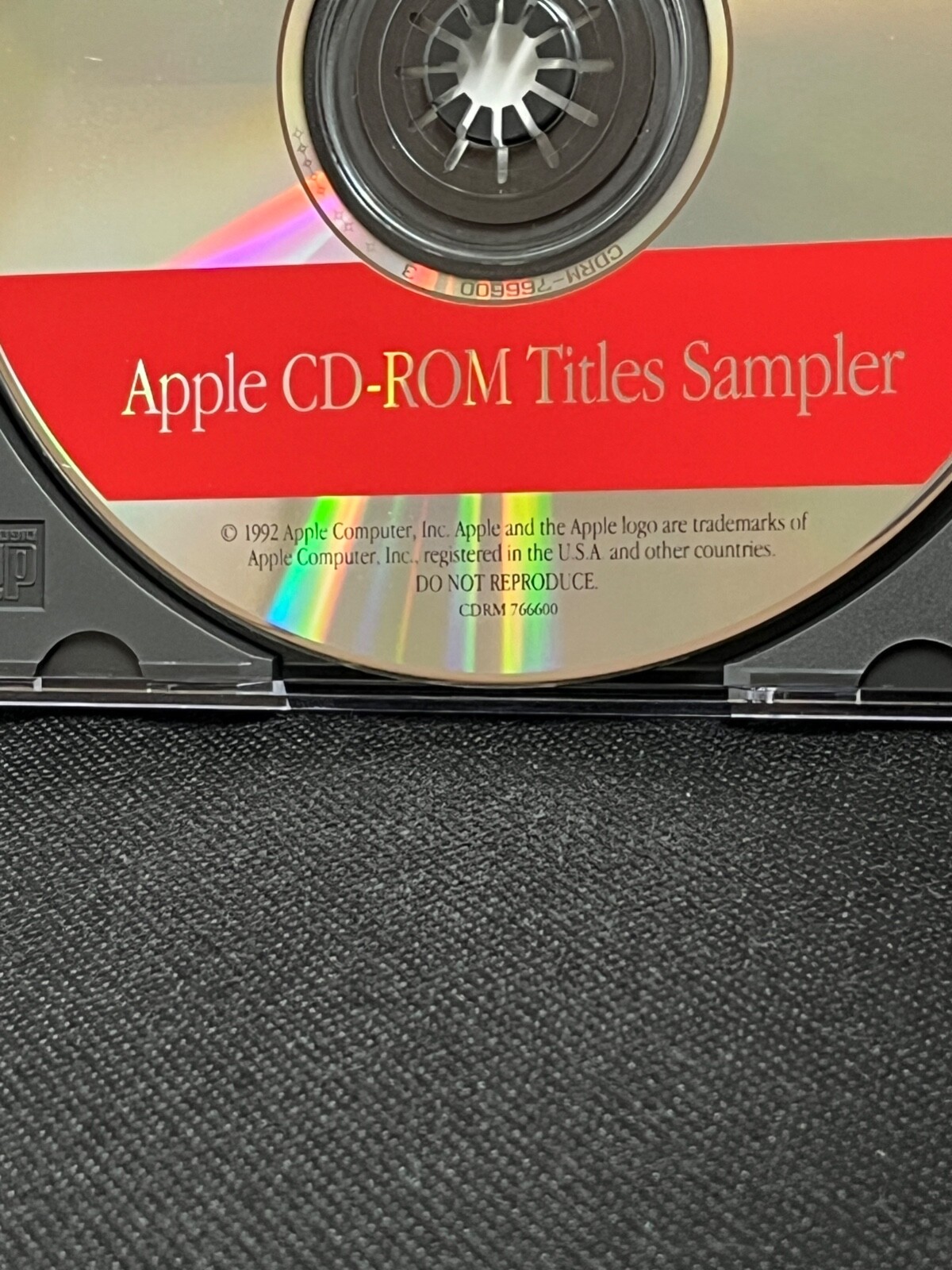 Rare, Vintage 1992 Apple Computer CD-ROM Titles Sampler, used, in Jewel case