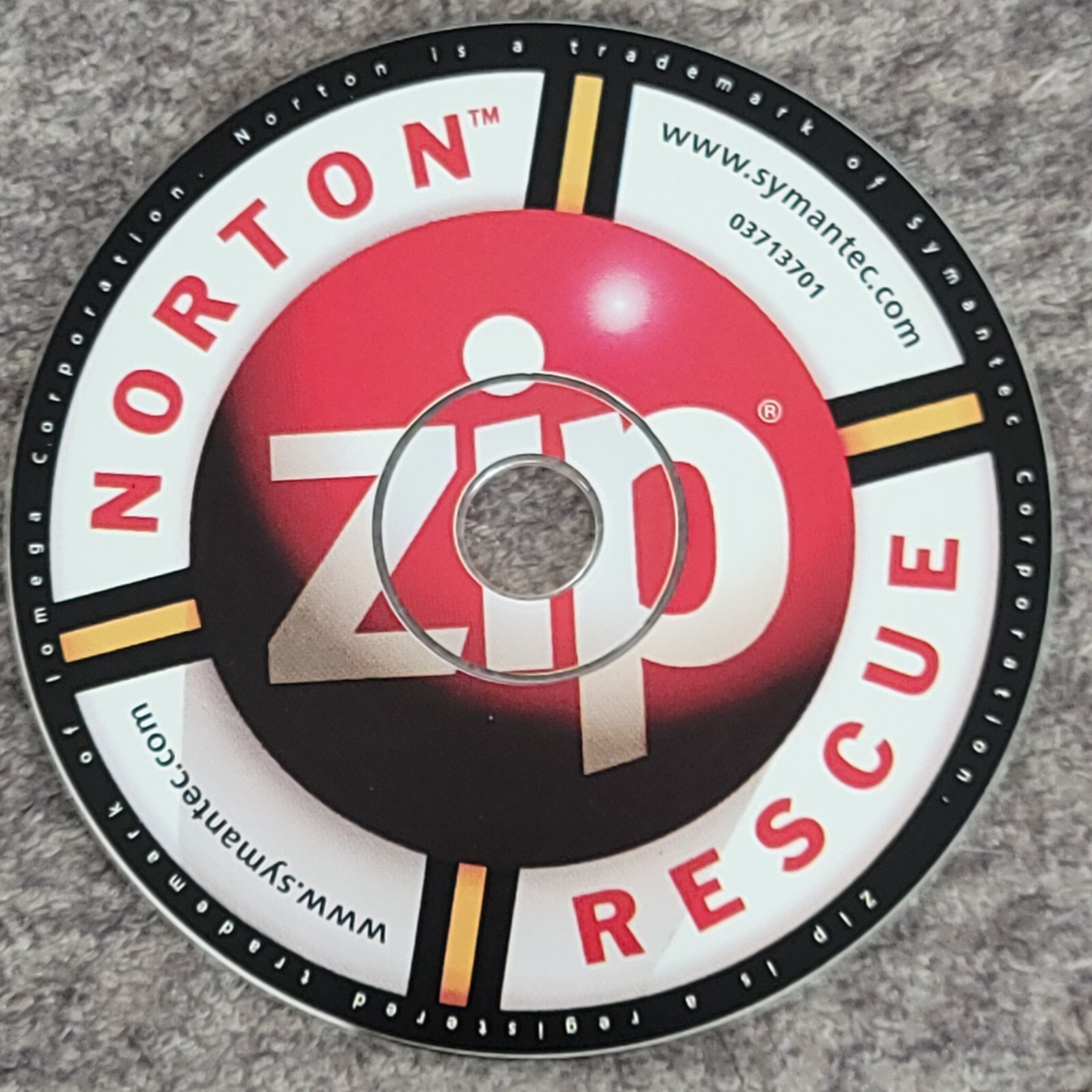 Iomega Zip Software CD Norton Rescue PC Windows 95 1998 Disaster Recovery