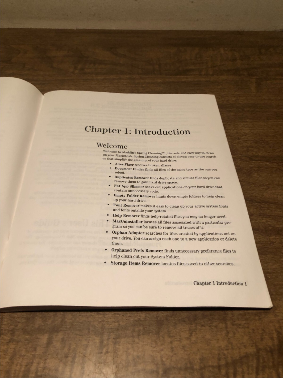 Aladdin Spring Cleaning 2.0 – 1997 Macintosh CD & Manual – System 7
