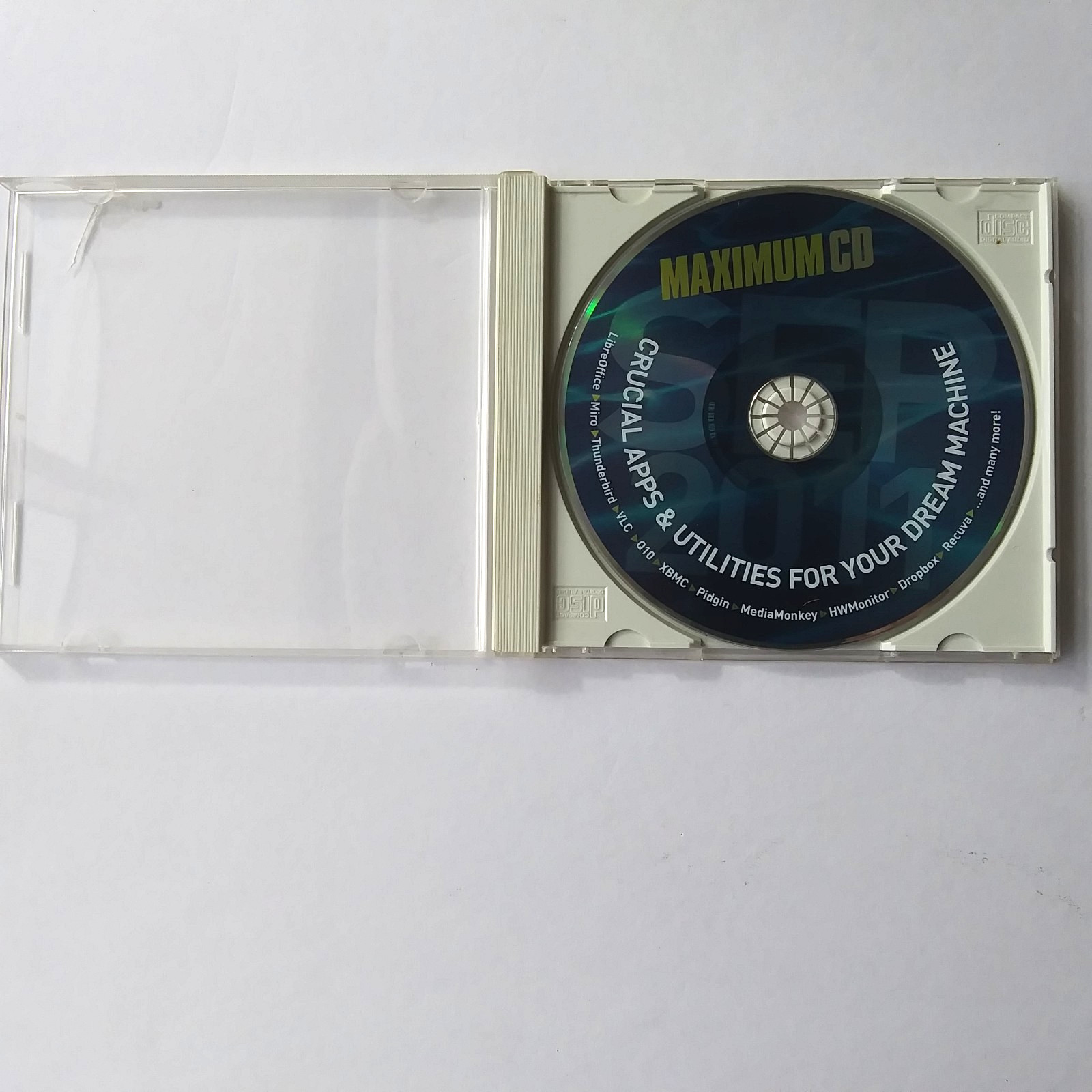 Maximum CD 2014 Crucial Apps Utilities Software Disc VLC Dropbox Recuva PC