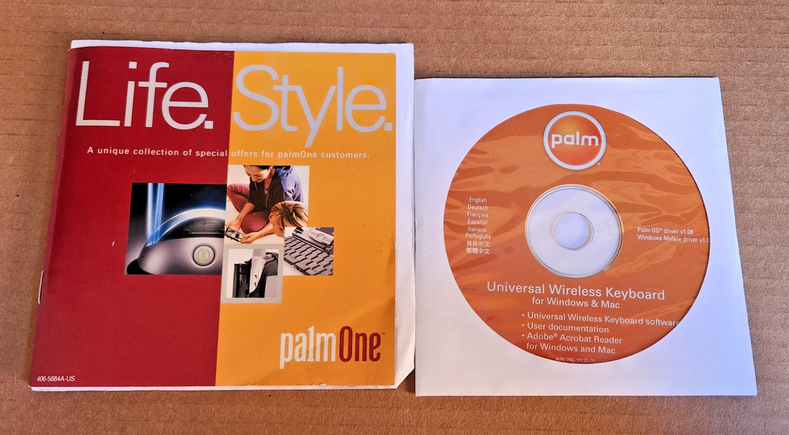 Palm Pilot Universal Wireless Keyboard Software for Windows & Mac Free Shipping
