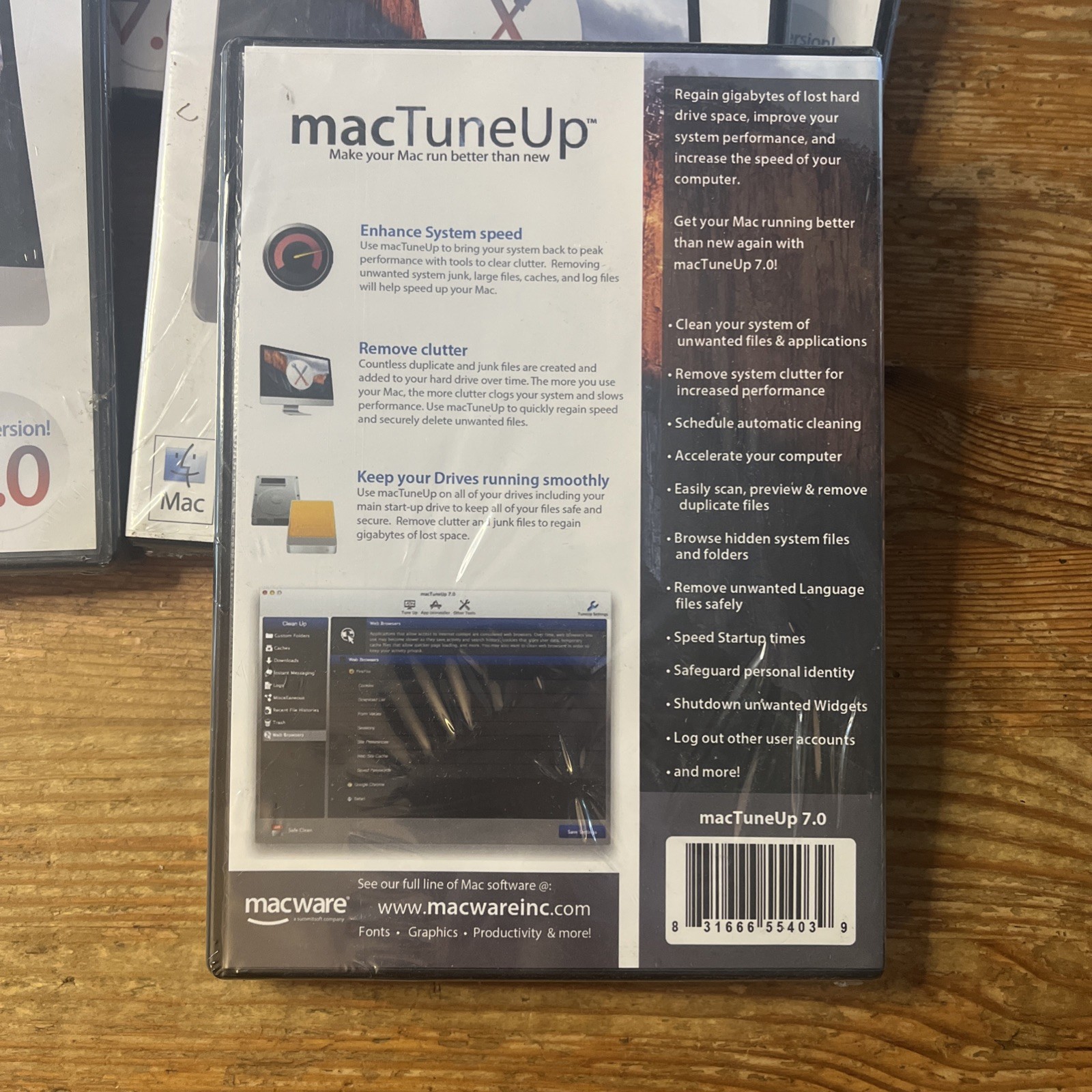 Macware MacTuneUp 7.0 Lot of 10 New Sealed Software Apple Computer Reseller Lot
