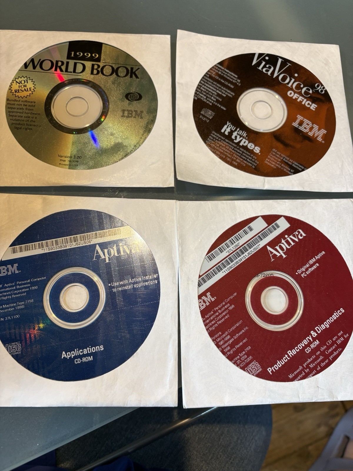 IBM Aptiva Product Recovery CD