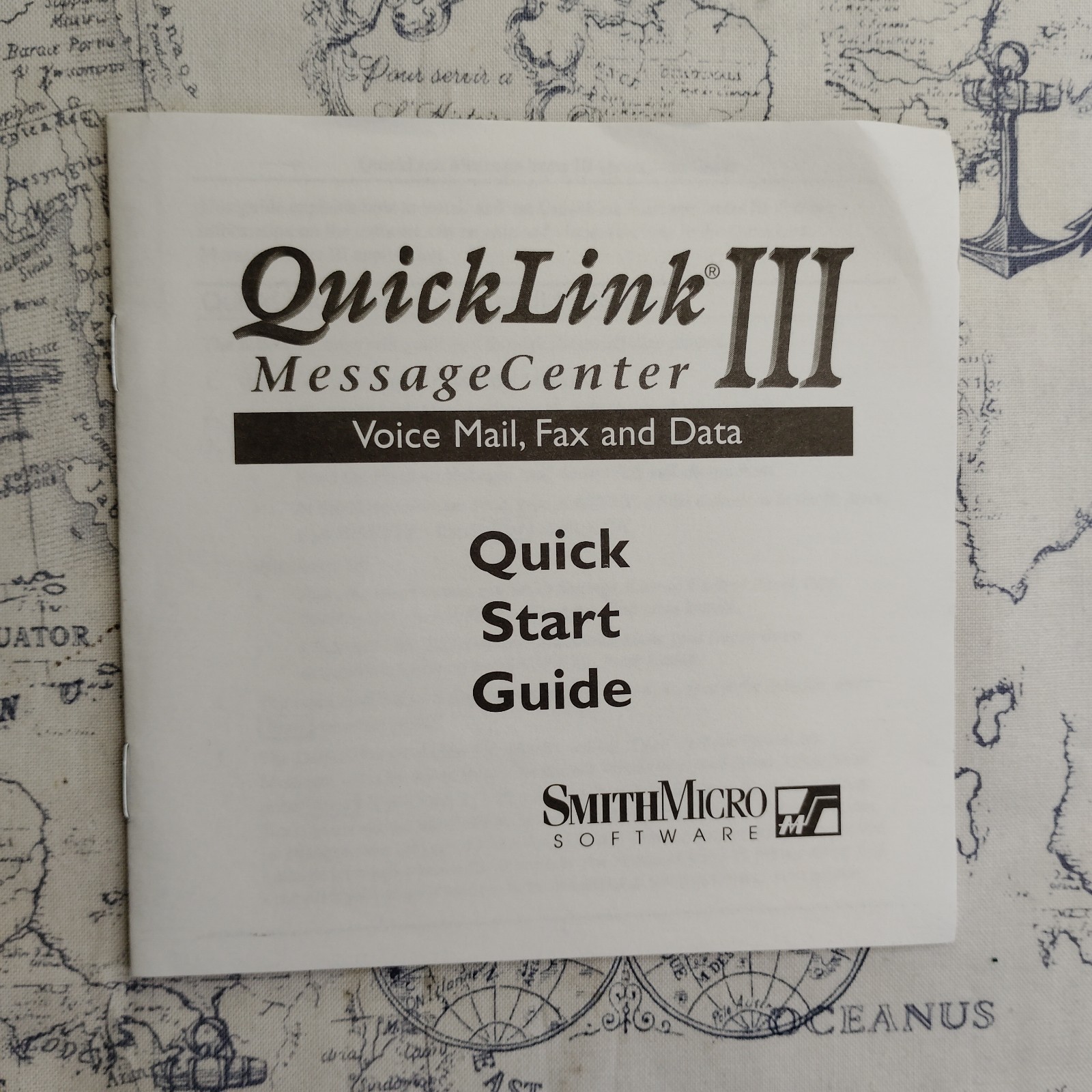 Viking Components Smith Micro QuickLink MessageCenter III Modem Software CD/3.5″