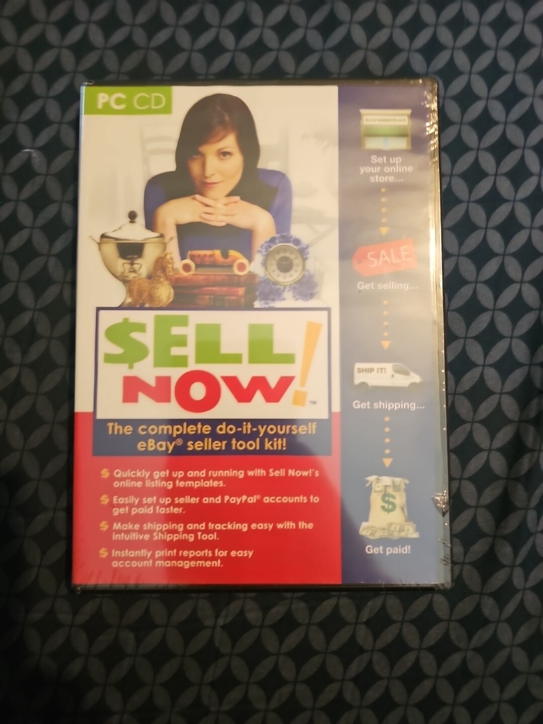 Windows xp vista cd for pc sell now tge cimplet diy ebay seller tool 2007.