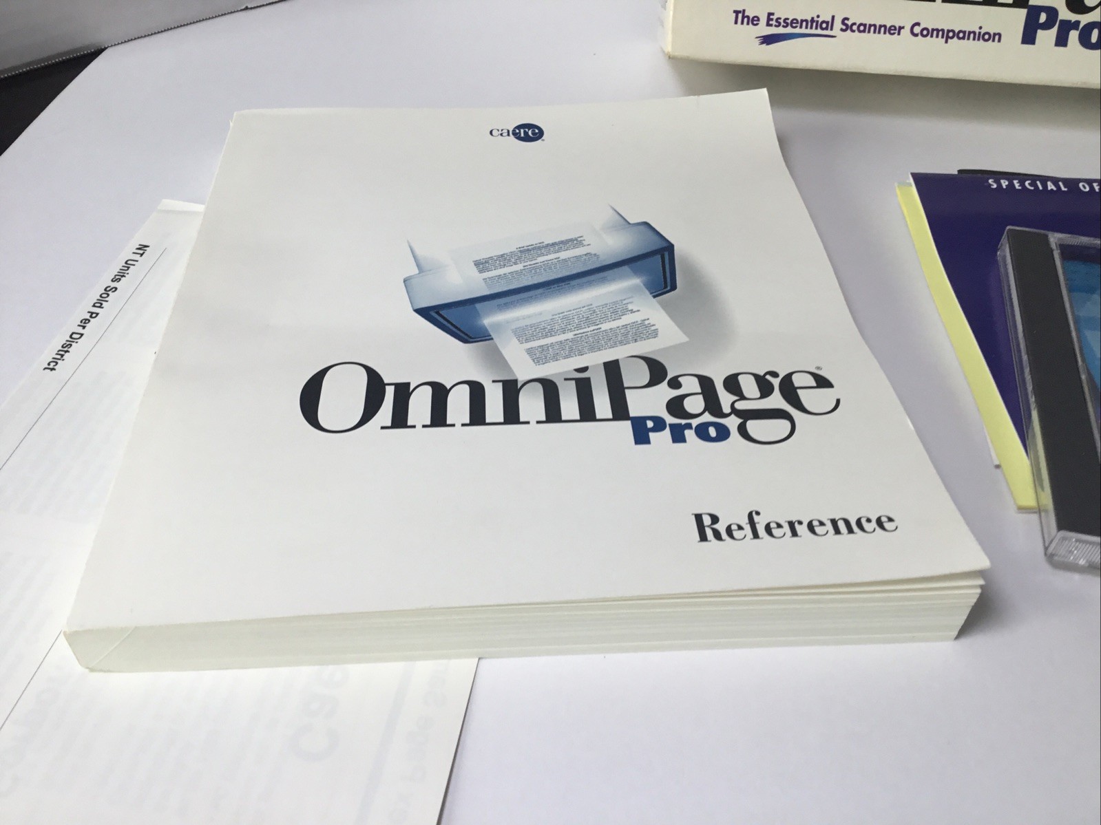 Omnipage PRO The Essential Scanner Companion Windows PC – CD And Manual.