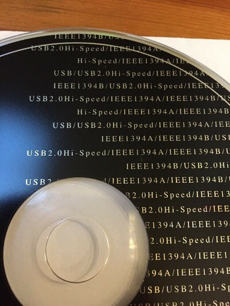 Vtg Devices Drivers Manuals v11.06 USB Firewire IEEE1394A Software Disc CD