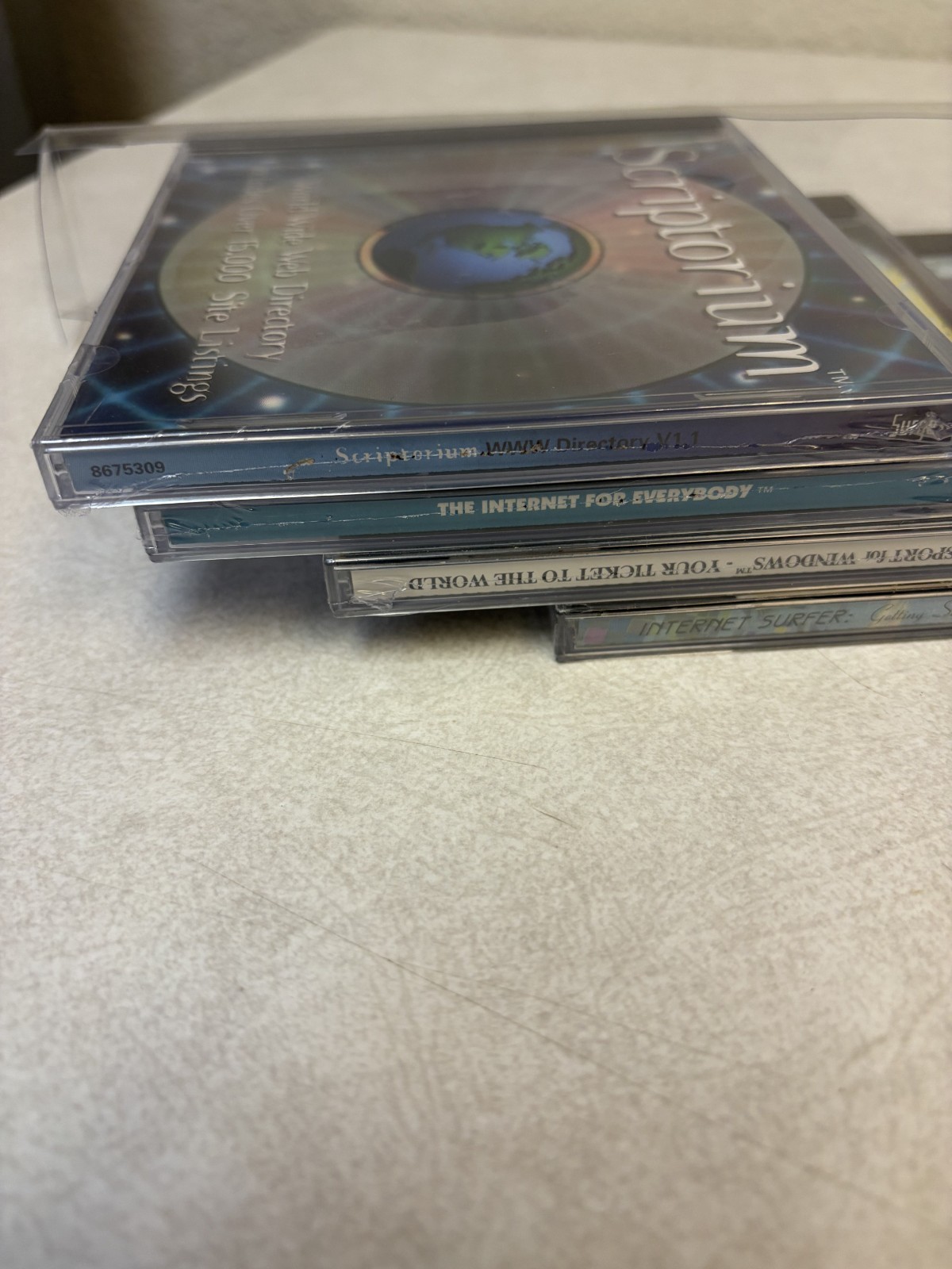 Internet Plus Sealed New Old Stock Vintage Complete Internet Package CD Roms