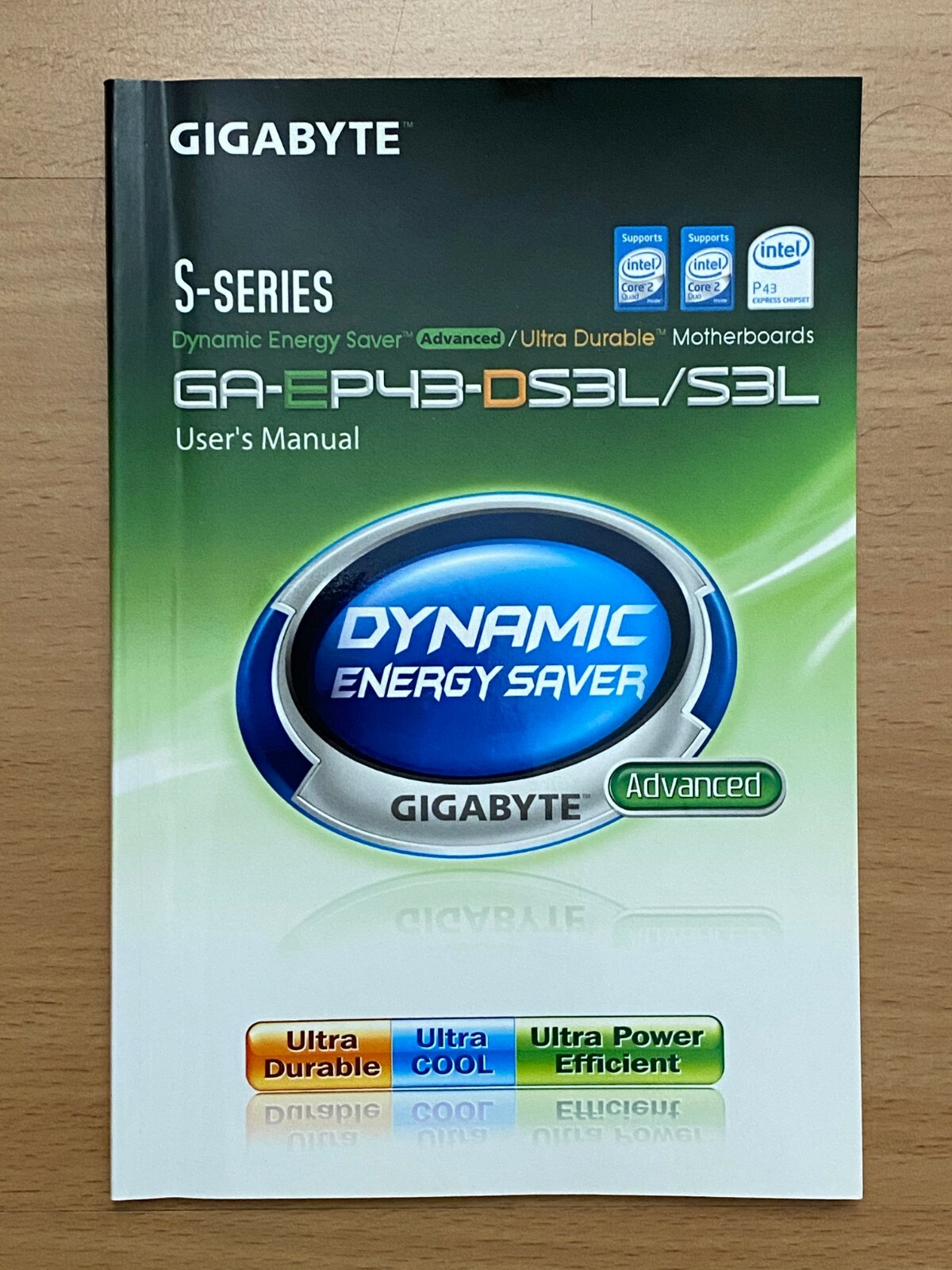 Gigabyte GA-EP43-DS3L/S3L User Manual, Hardware Installation Guide & Drivers DVD