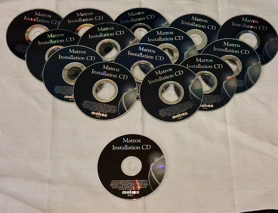 Matrox Installation CD (PC CD-ROM, 1997) – VG