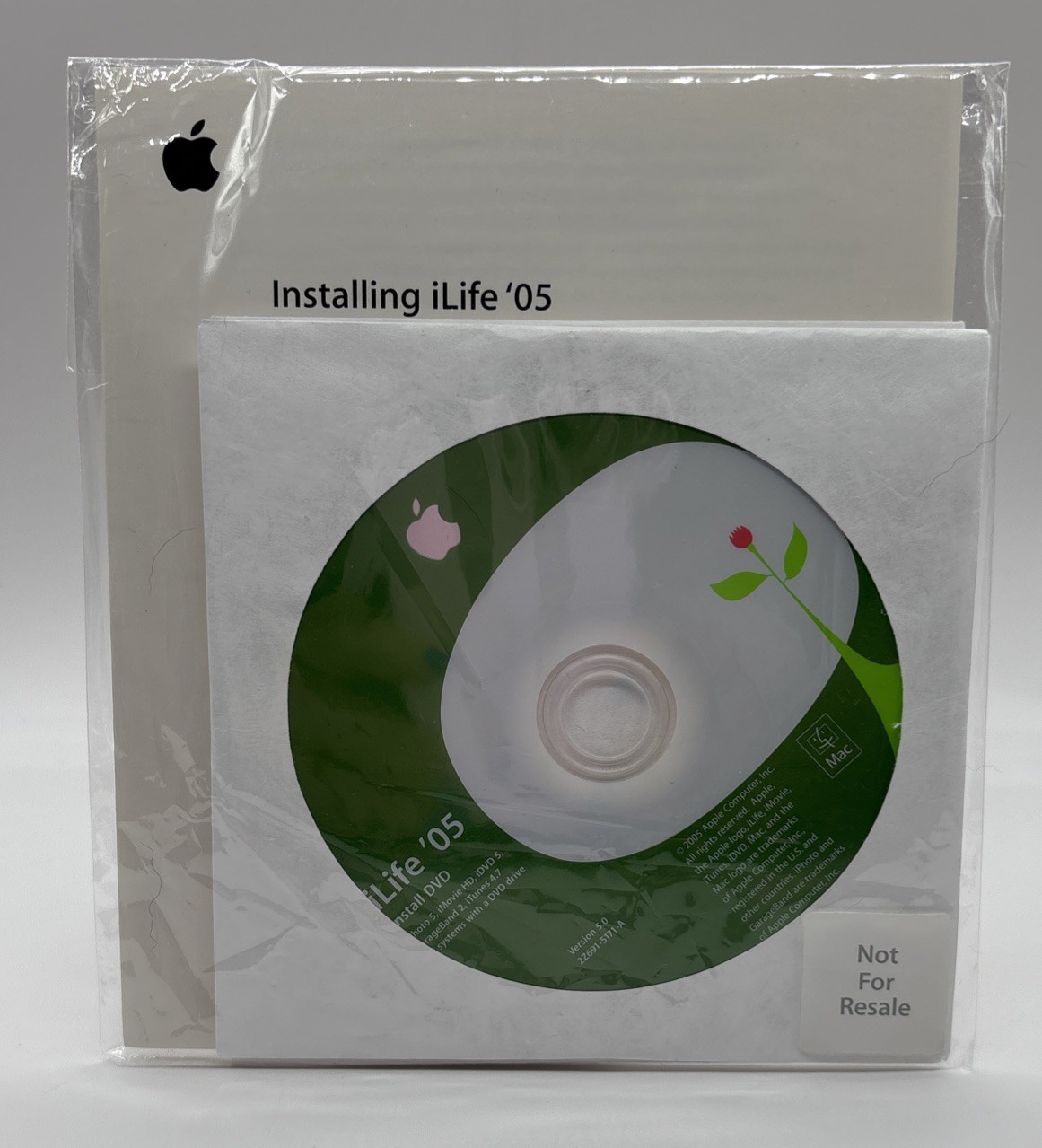Apple iLife ’05 Install DVD And Install CD
