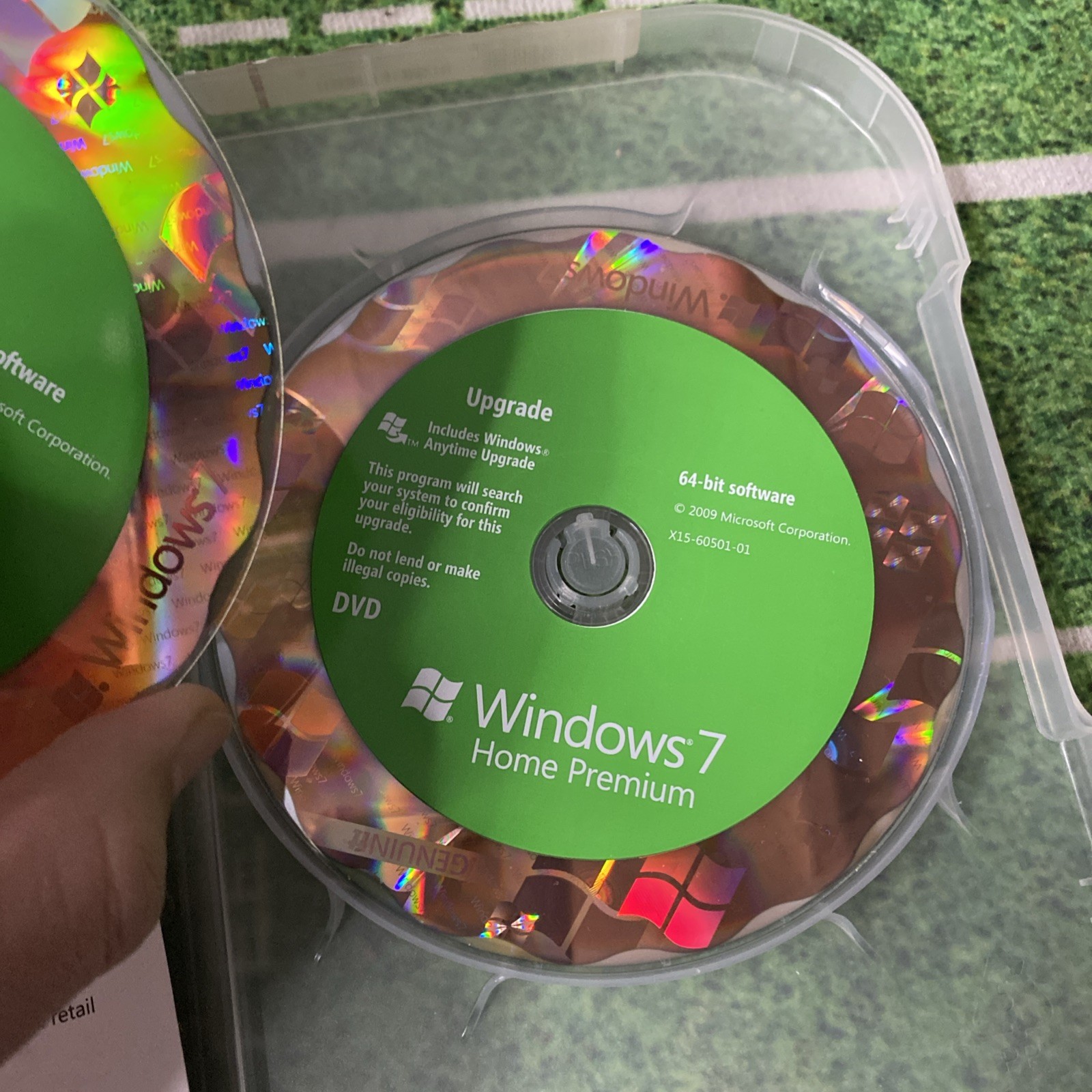 Microsoft Windows 7 Home Premium Upgrade 32 Bit and 64 Bit DVDs MS WIN