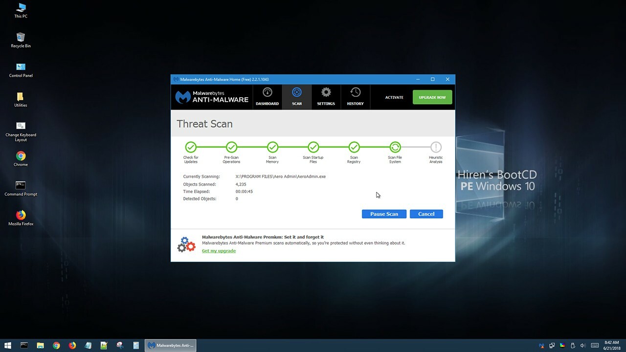 Hirens version 16.3 Boot CD USB Computer Repair Recovery 4 Windows +Bonus tools×