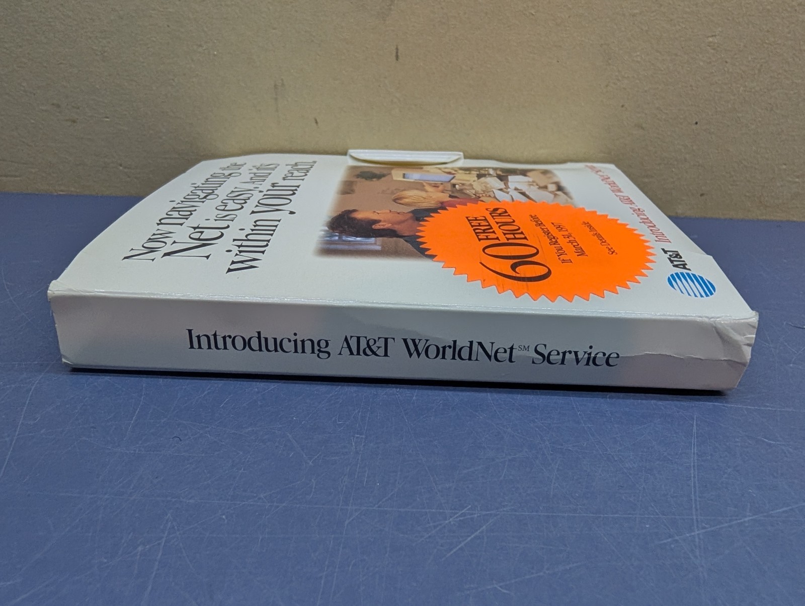 Vintage 1996 AT&T WorldNet Service 3.5″ Installation Diskettes Windows Netscape