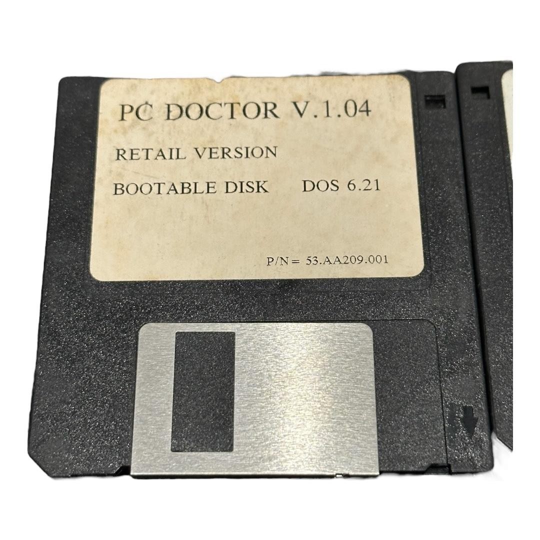 Vintage Mixed Utility Software 3.5 Floppy Disk Lot DOS Win95 Win98 English