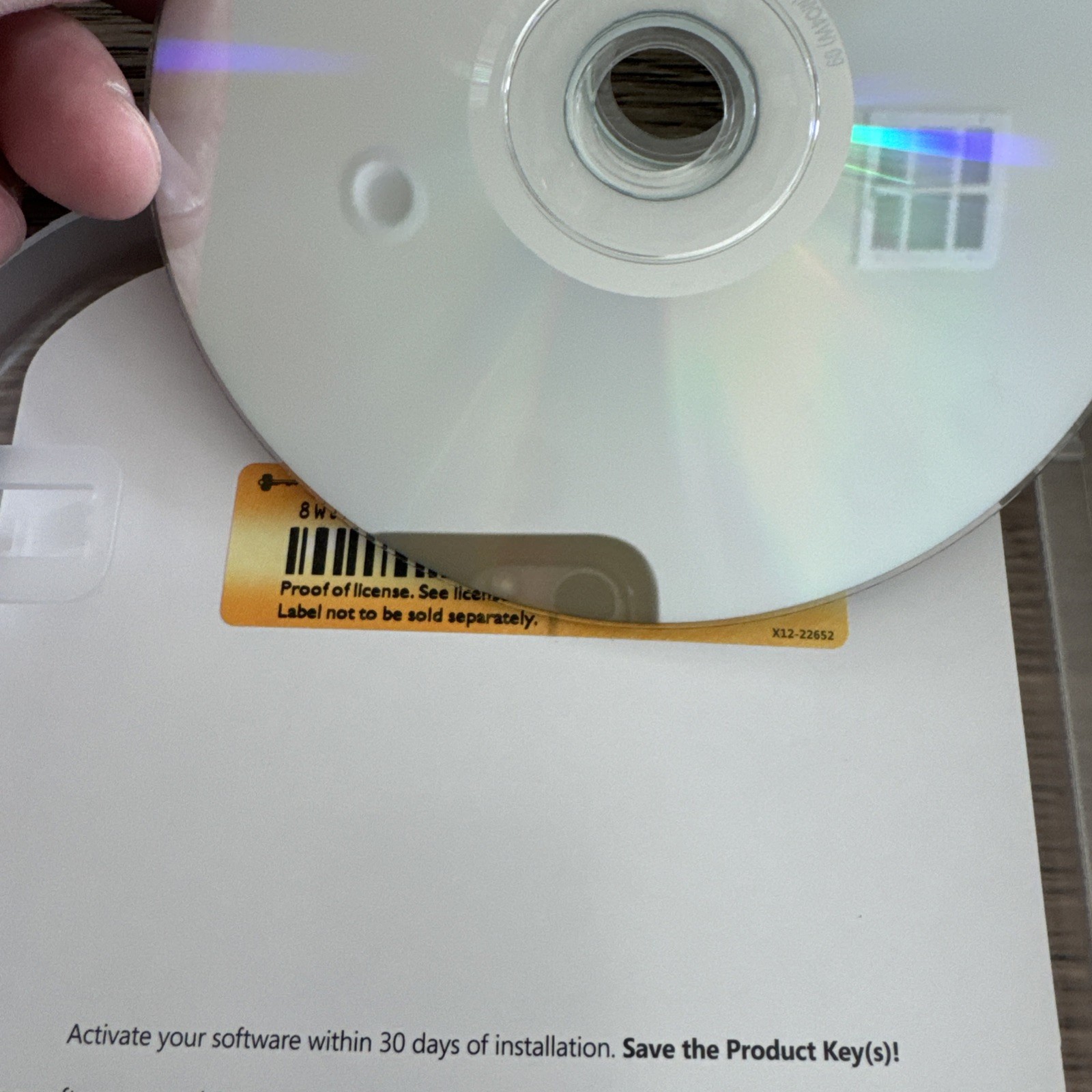 Microsoft Windows 7 Home Premium Upgrade 32 & 64 Bit DVDs MS Windows With Key