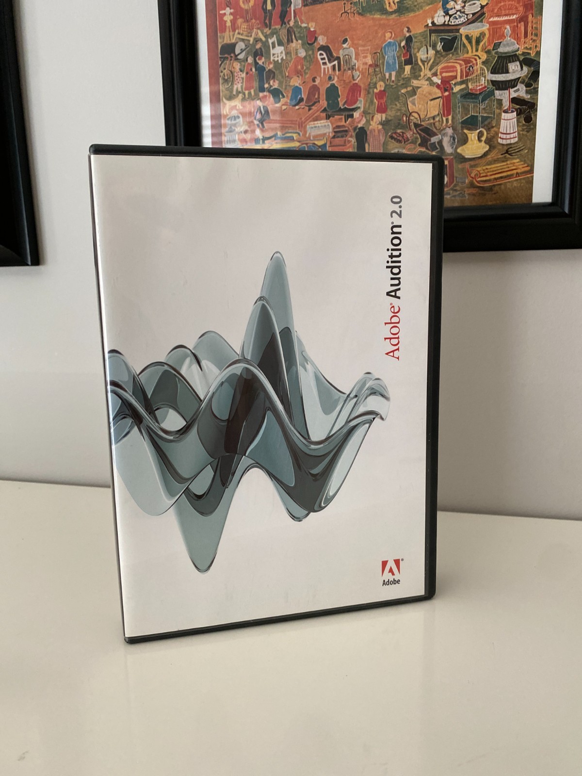 Vintage Adobe Audition 2.0 Educatio Original 4 Disc Set w/ Serial Number Windows