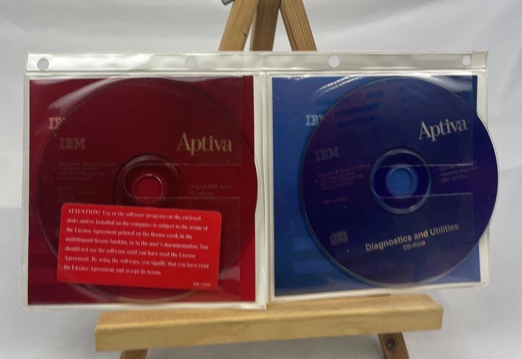 IBM Aptiva Product Recovery And Diagnostics and Utilities CD