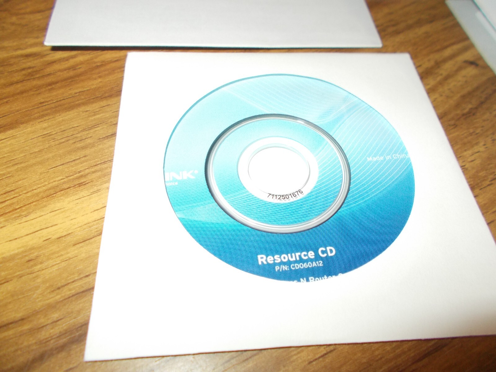 TP – LINK RESOURCE CD – #CD060A12 FOR WIRELESS N ROUTER ONLY + QUICK INST. GUIDE