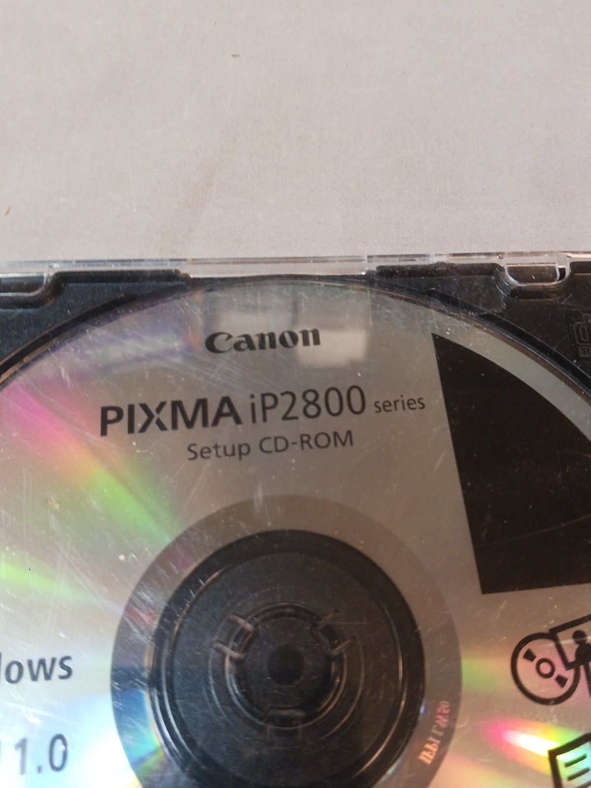 Canon Setup CD ROM for Canon PIXMA iP2800 Printer Installation Software Driver