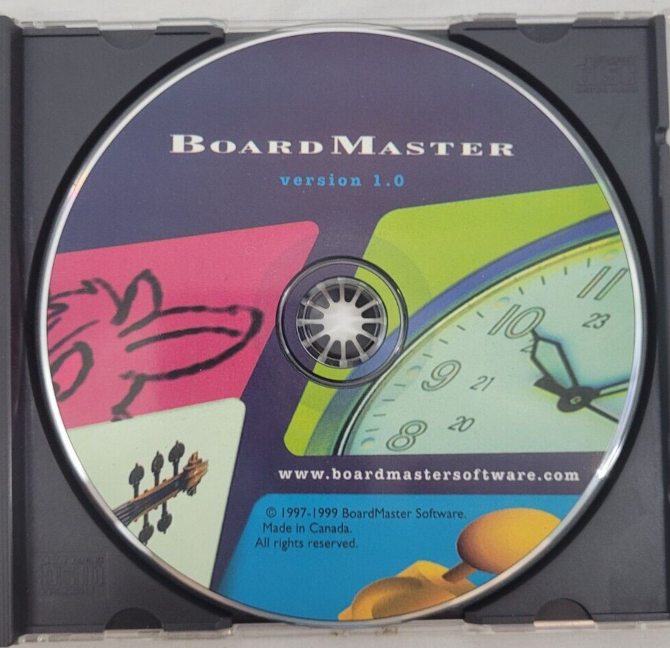 Board Master: Storybook & Timing Software ~ CD-ROM Ver. 1.0 ~ c.1999