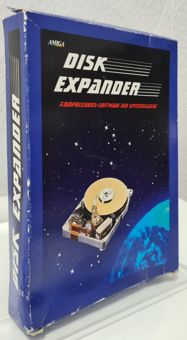 Disk Expander V.2.1 Software Commodore Amiga Original Box CIB