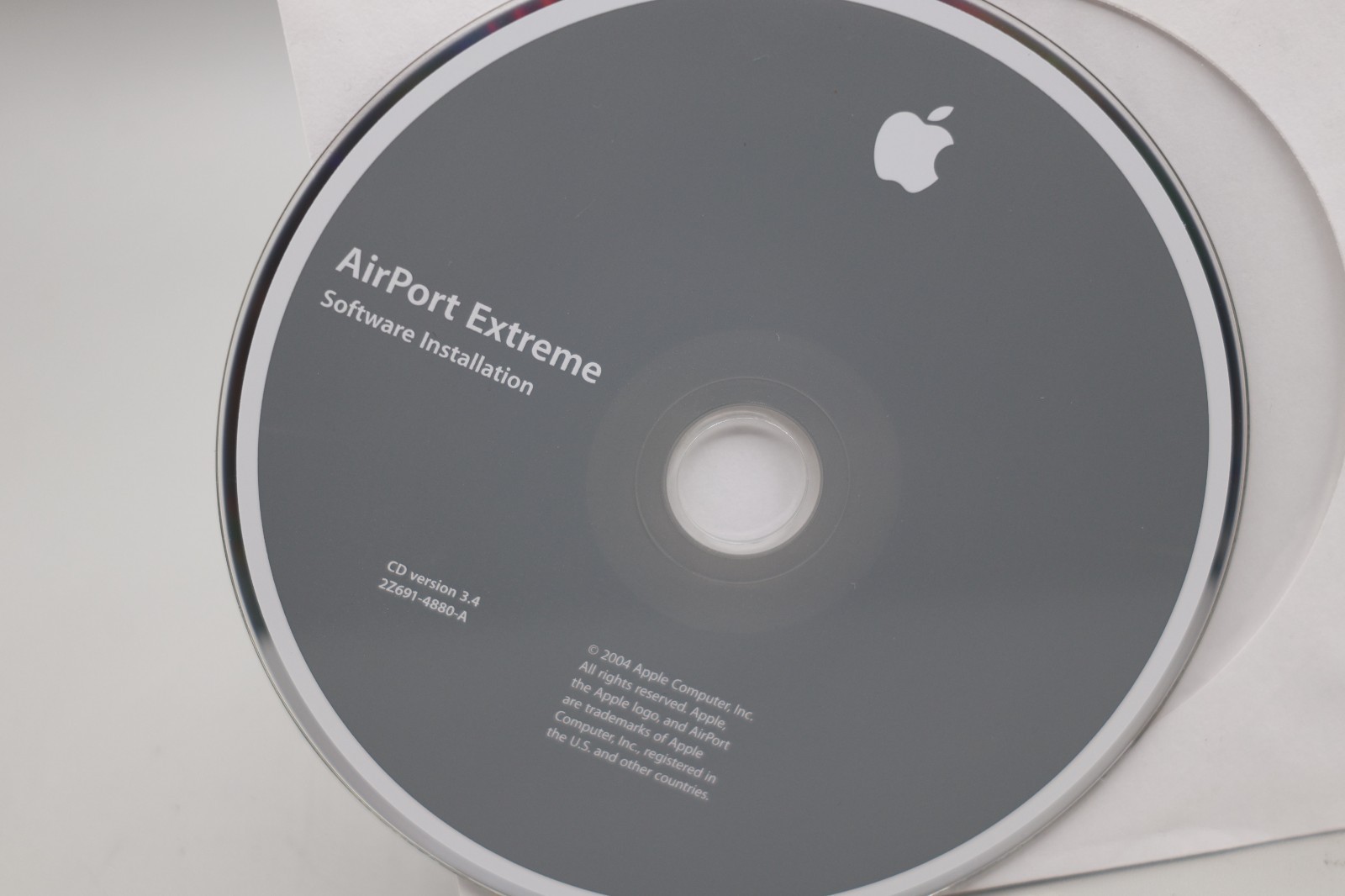 2004 – Apple Airport Extreme Software Installation CD Version 3.4 – Dut’s Deals