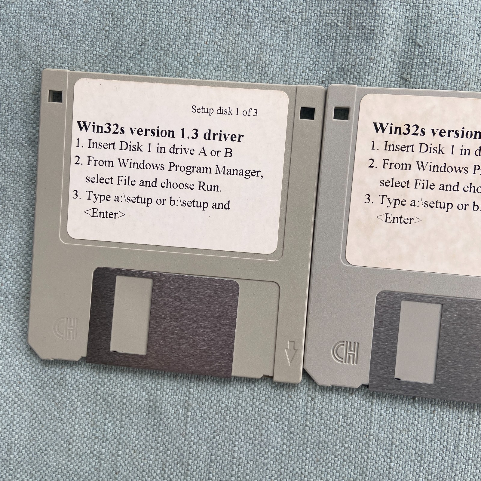 Software Drivers Win32s Version 1.3 VGA Master Reveal AITech Diamond Multimedia