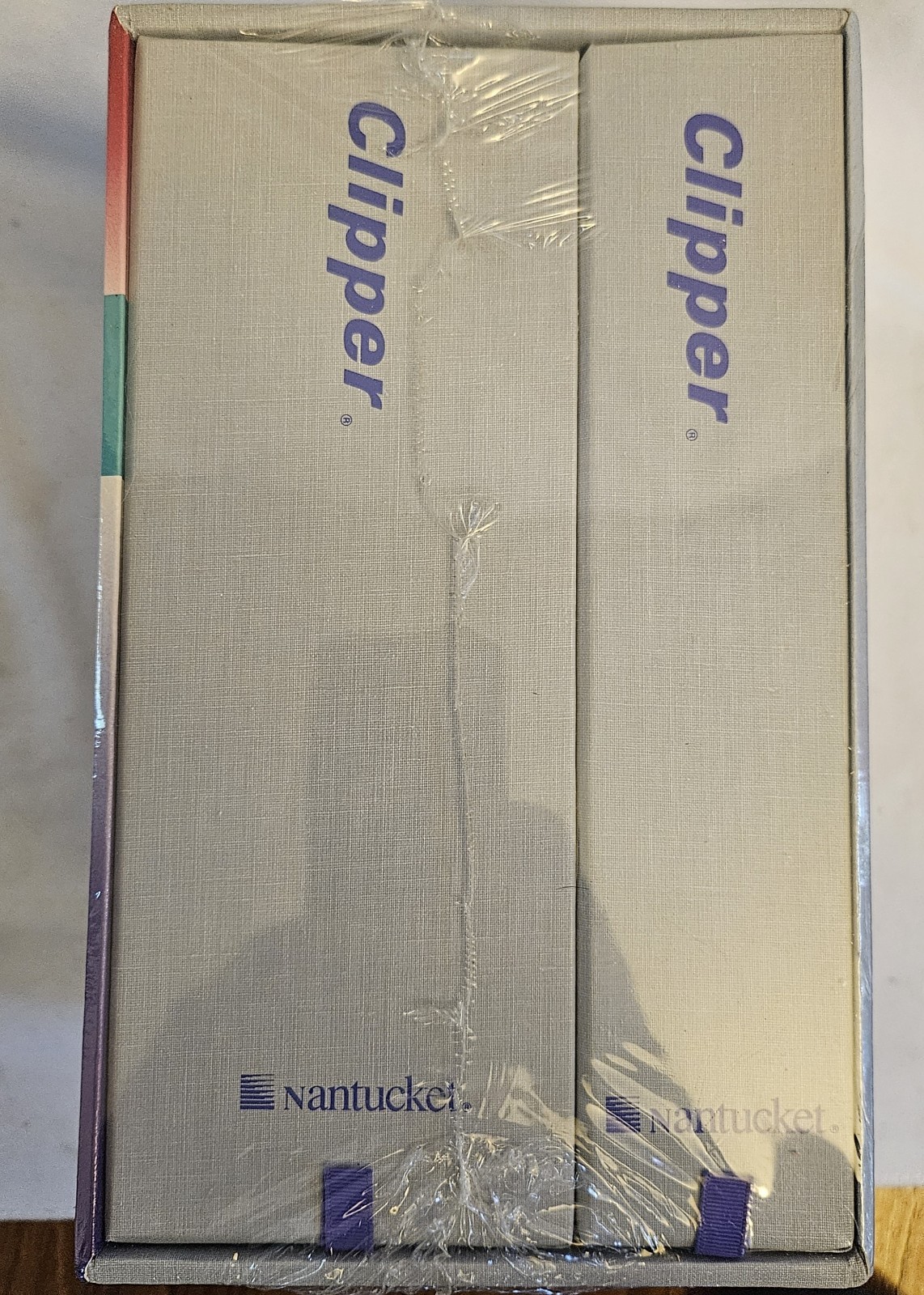 Nantucket Clipper 5.0 Application Development System MS Dos 1980 NOS