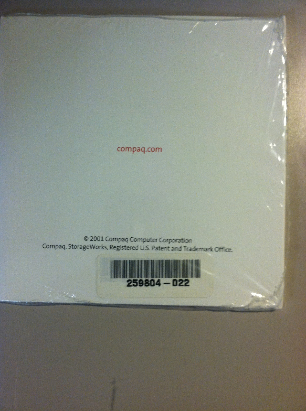 New sealed Compaq AIT Tape Drive Documentation CD